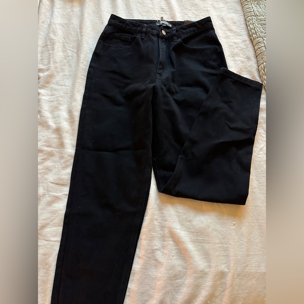 Missguided Black Denim Jeans